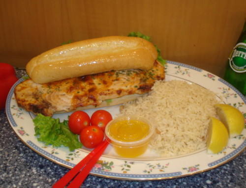 Sword Fish Steak Sandwich